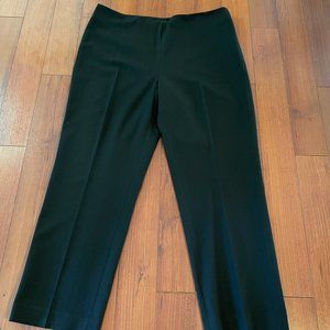 Talbots side zip pants - Size 12P Black